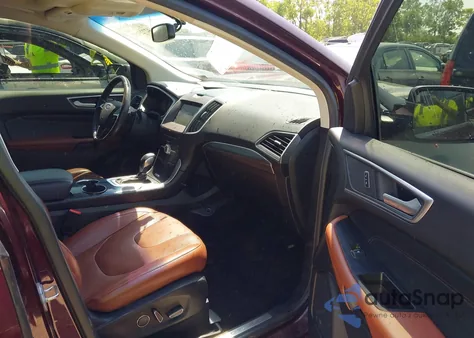 2018 Ford Edge Titanium z USA, uszkodzony, nr VIN 2FMPK4K97JBB32065